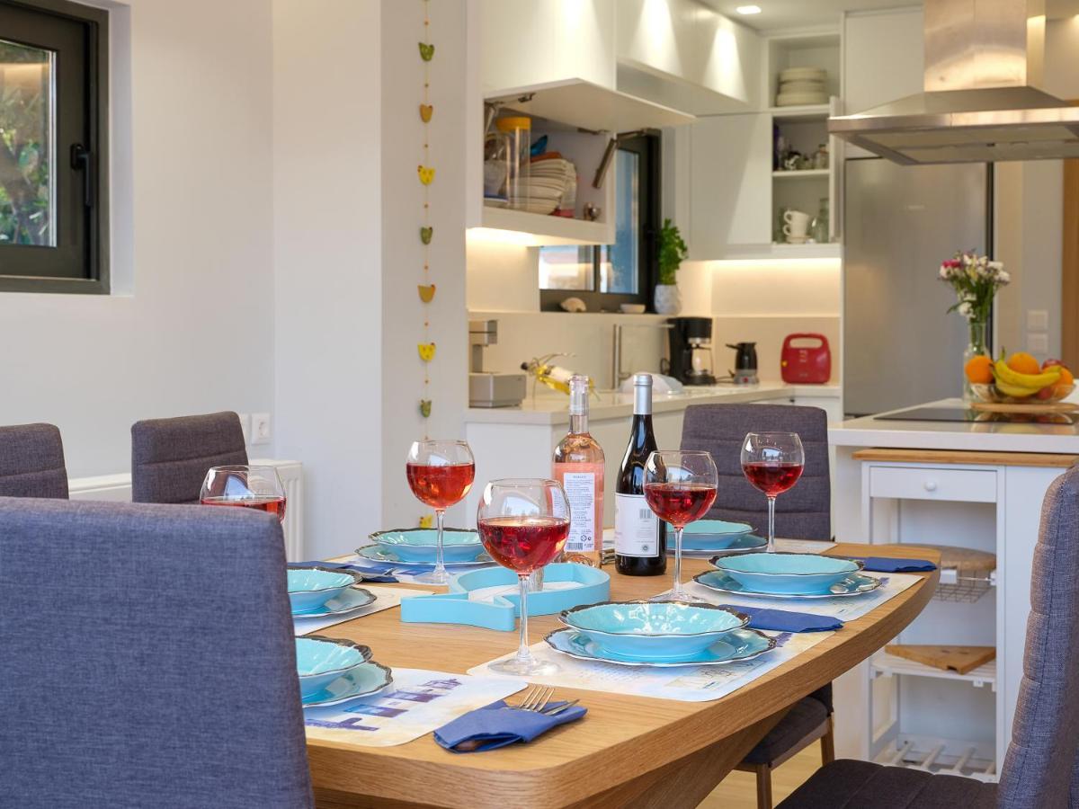 Villa Belle Helene Kalamaki  Ngoại thất bức ảnh